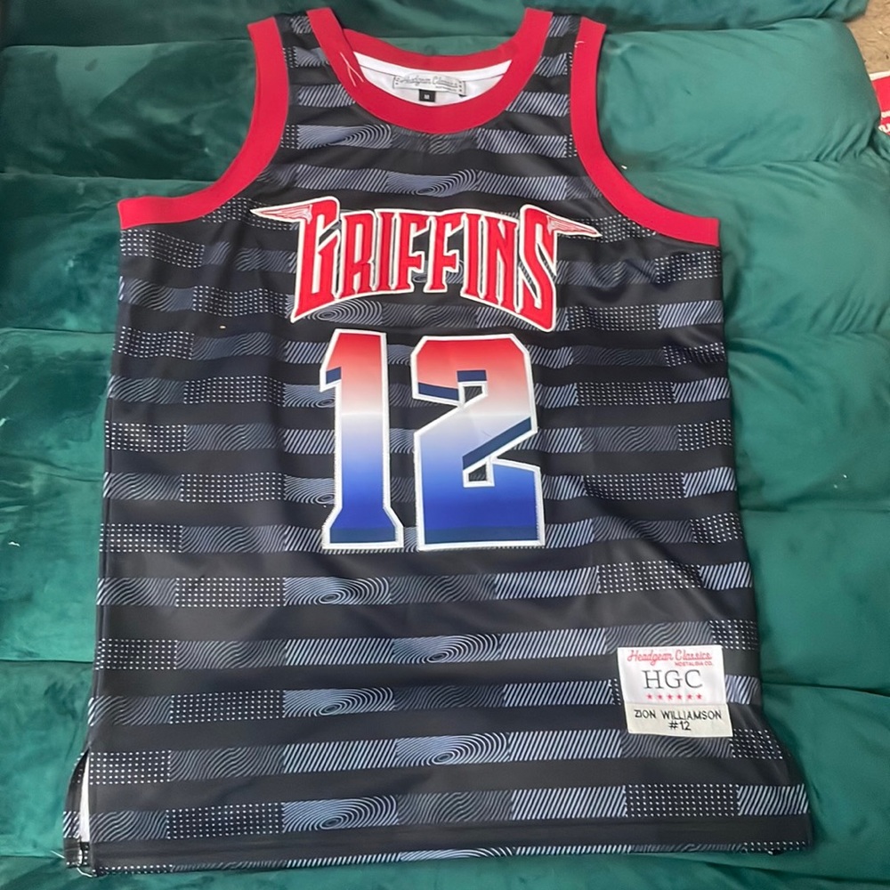 Zion Williamson High School “Griffins” Jersey